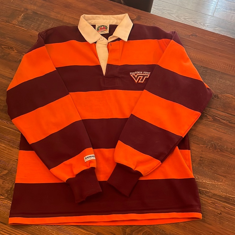 Virginia Tech Rugby Shirt Size M